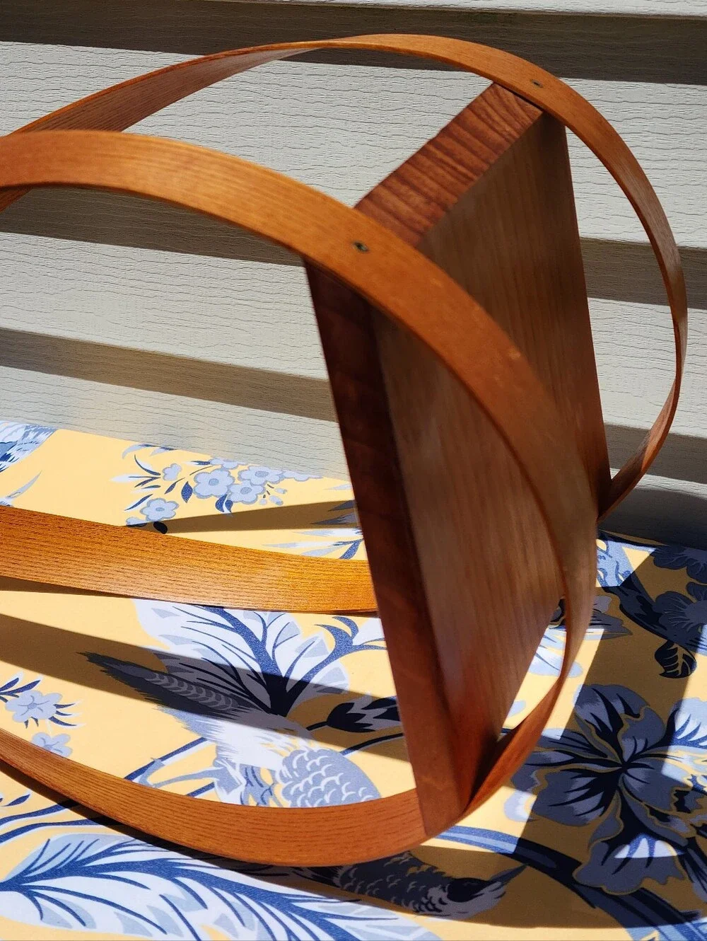 Bentwood Teardrop Shelf Mid Century Danish Teardrop Wood Hanging Shelf 20